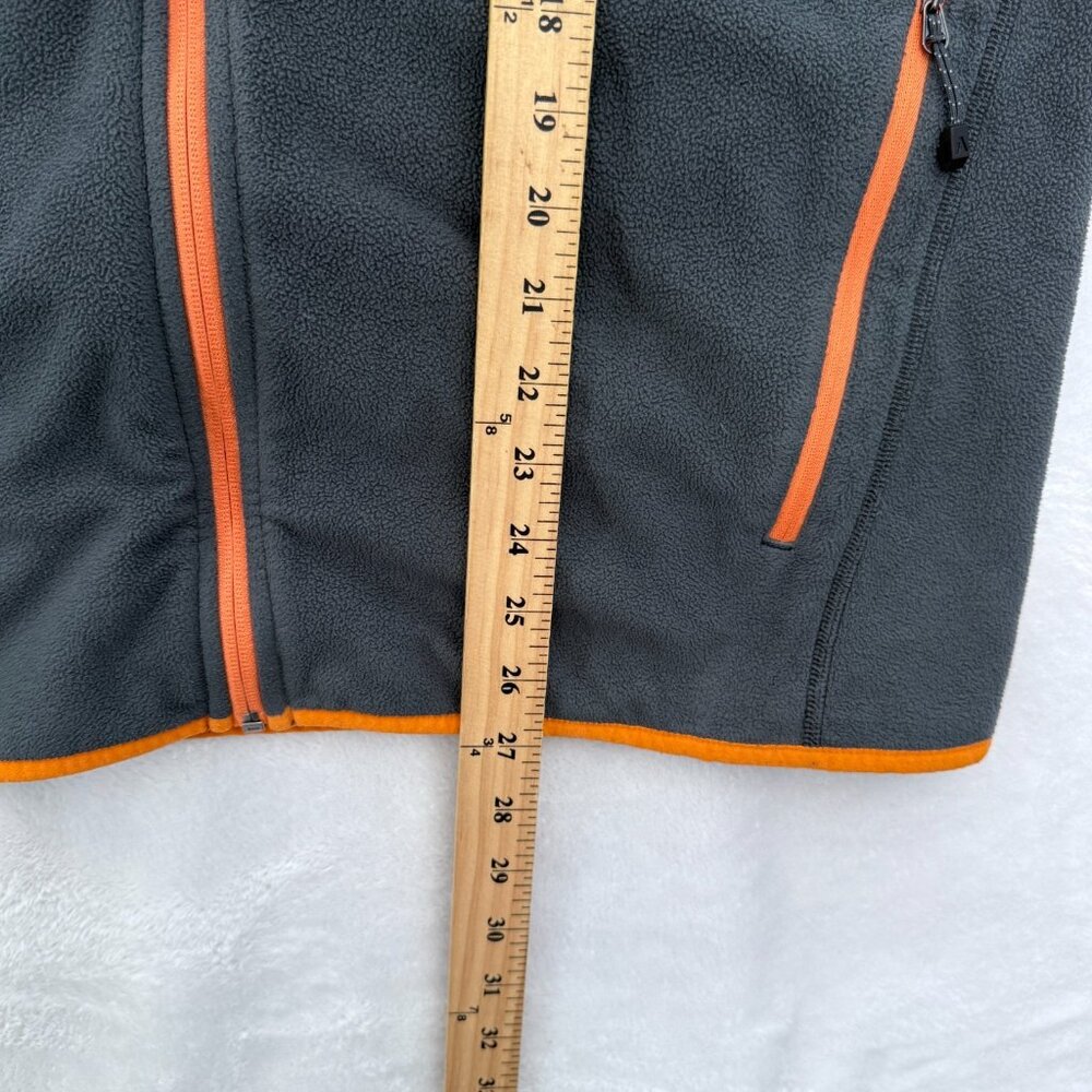 Eddie Bauer Vest Mens L Gray First Ascent Fleece Full Zip Lightweight - Picture 5 of 7